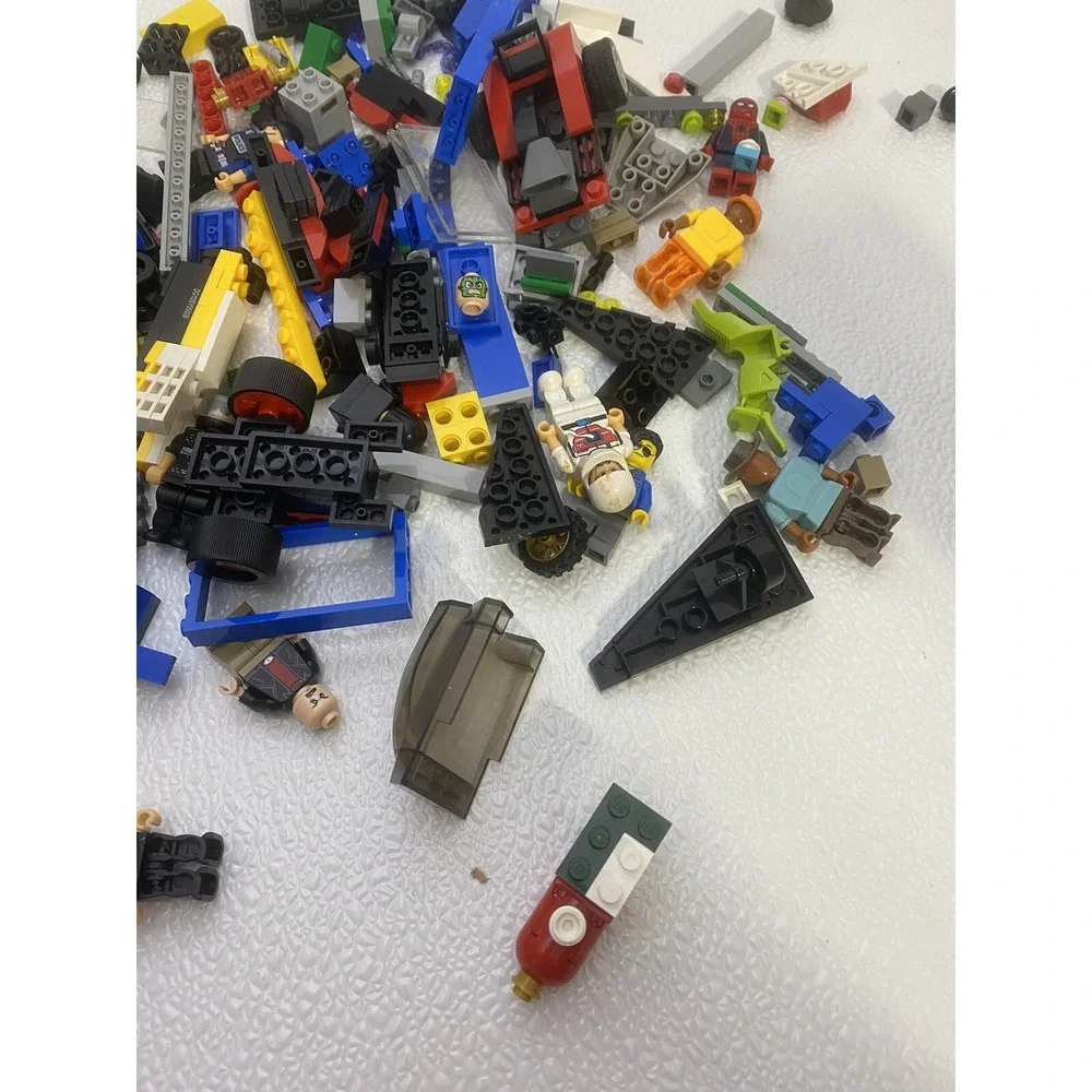 LEGO Bulk Mixed Lot Minifigures Spider-Man City Space Multicolor  Bricks Pieces